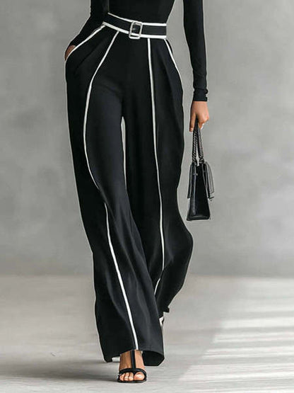 Long Sleeve Knitted Pants Set